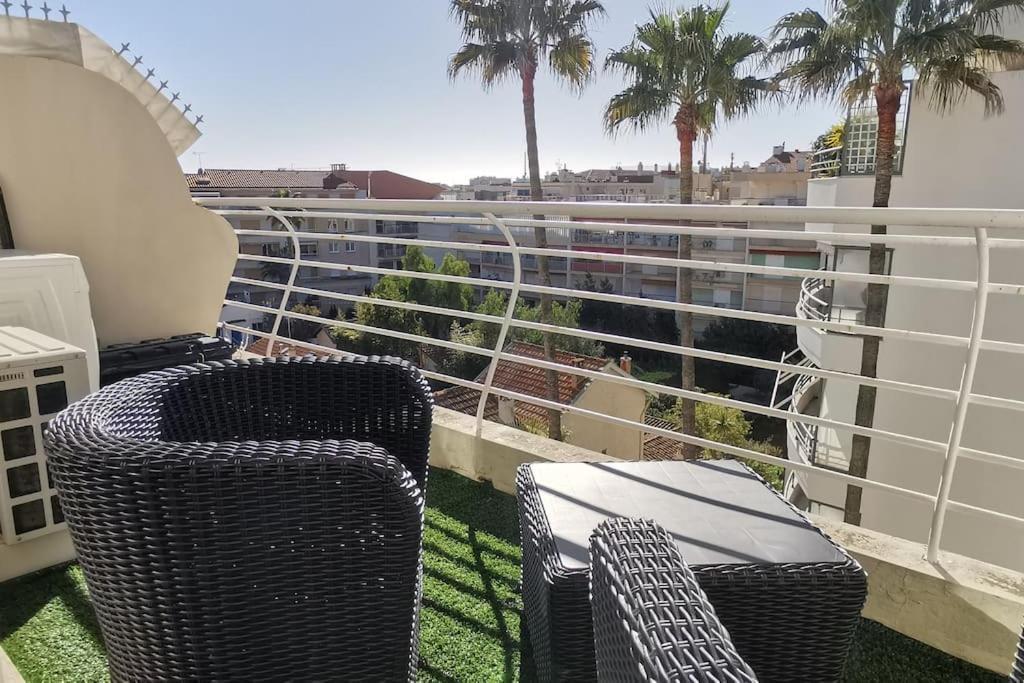 Cannes Pointe Croisette Studio Plage 2 Min A Pieds Extérieur photo
