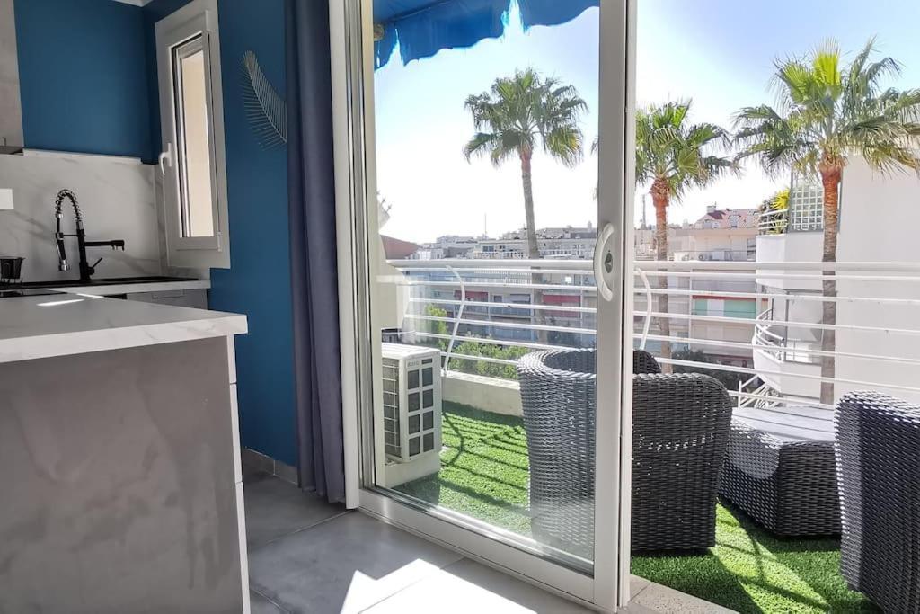 Cannes Pointe Croisette Studio Plage 2 Min A Pieds Extérieur photo